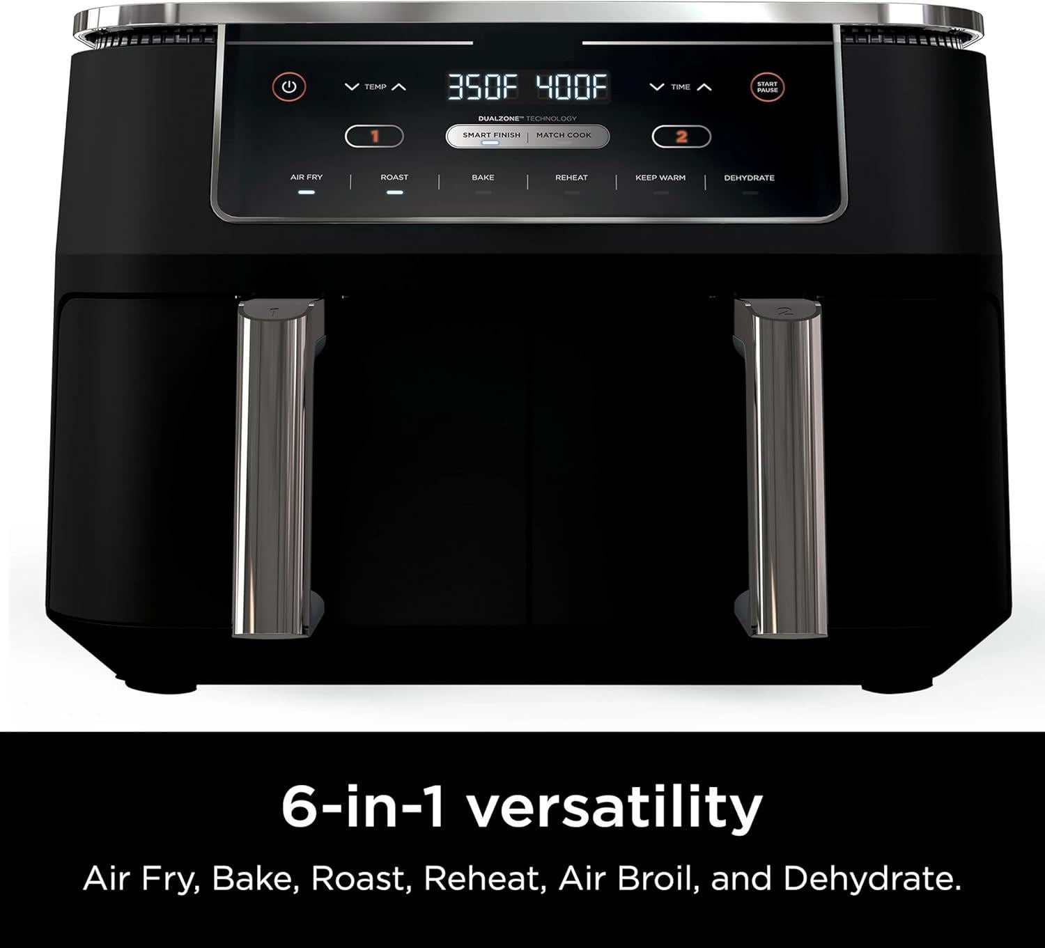 Electric Smart Dual Basket Air-fryer