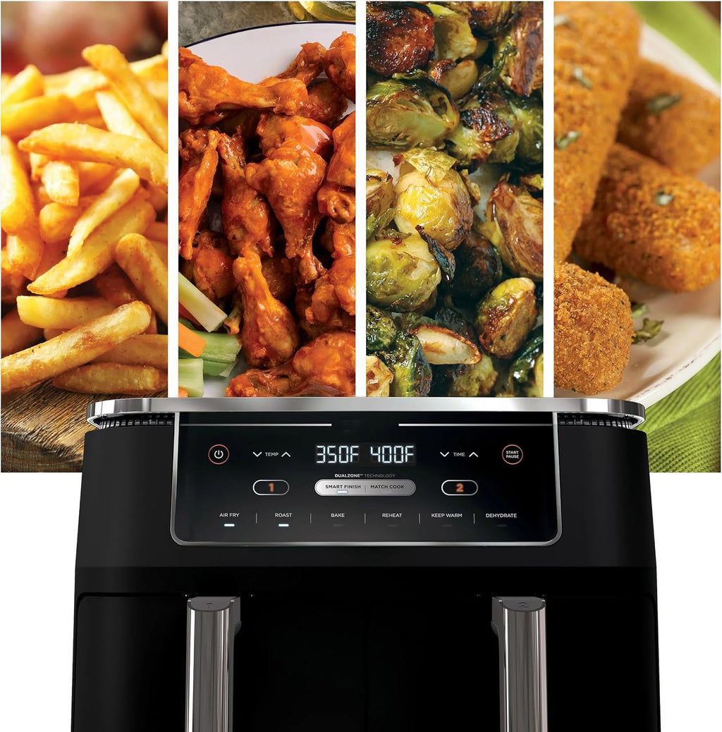 Electric Smart Dual Basket Air-fryer