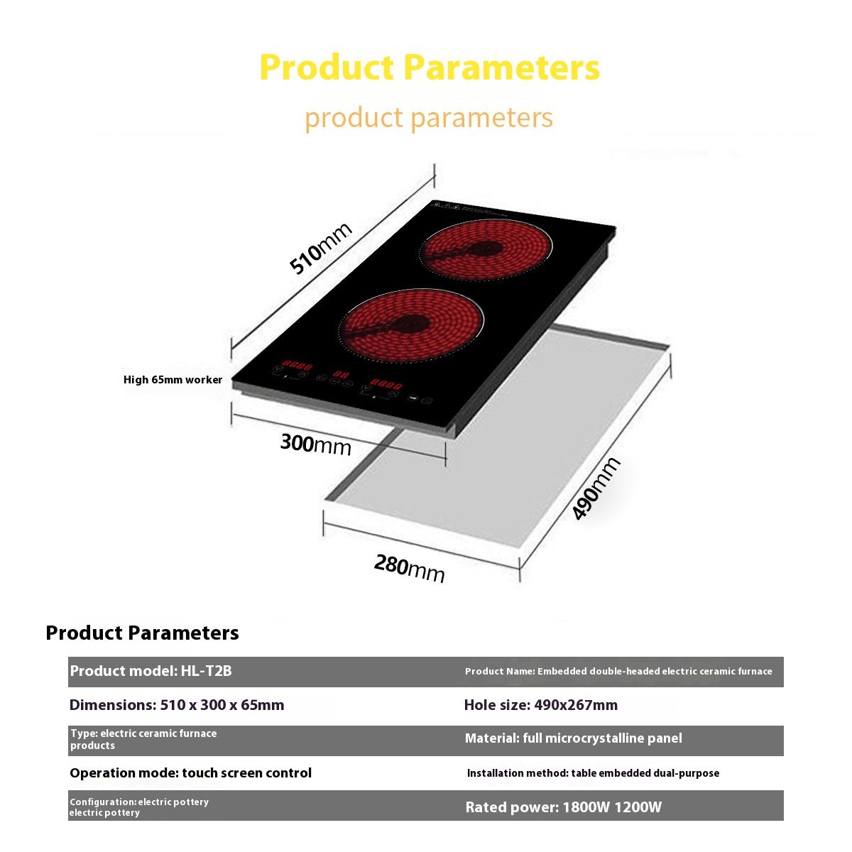 Built in Induction Double Rings
