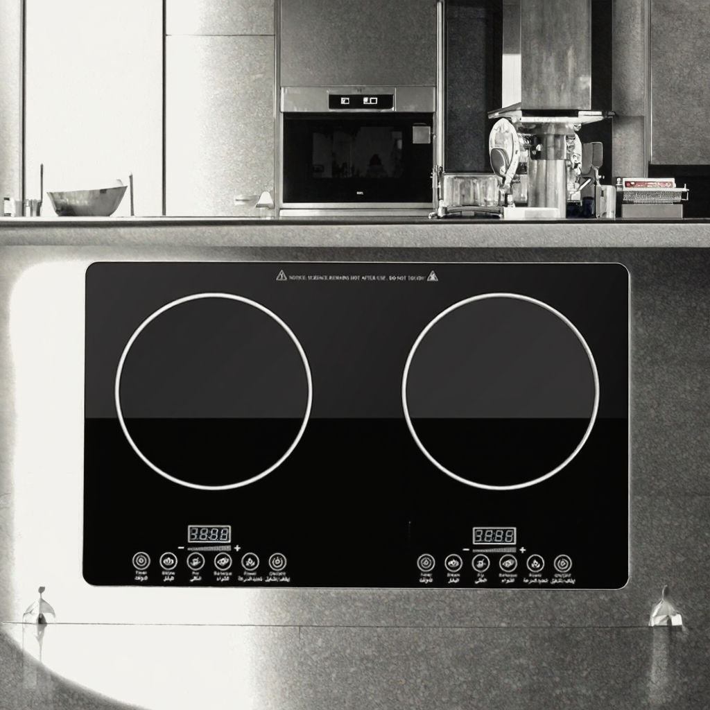 Multifunction Induction Cooker with 2 Burners